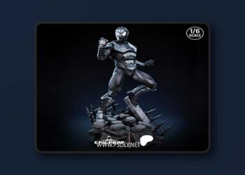 Epic Prop – Armored Spiderman – 3D Print Model STL