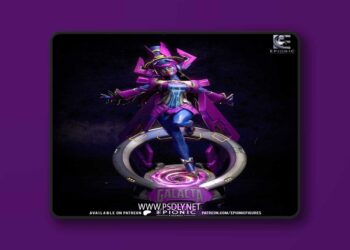 Epionic Figures – Galacta – 3D Print Model STL