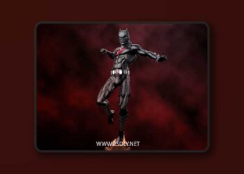Fanart BATMAN BEYOND – Statue 3D Print Model