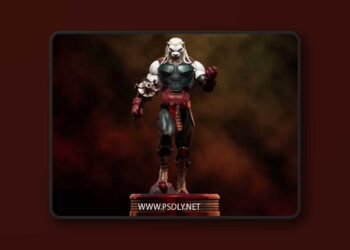 Fanart BATTLE BEAST – Statue 3D Print Model