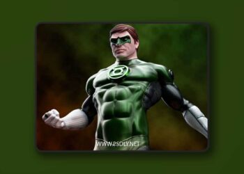 Fanart HAL JORDAN – GREEN LANTERN – Statue 3D Print Model