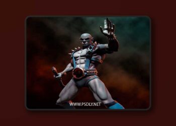 Fanart THUNDERCATS Panthro – Statue 3D Print Model