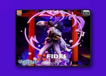 Fides Studio – Raiden Ei – Genshin Impact – 3D Print Model