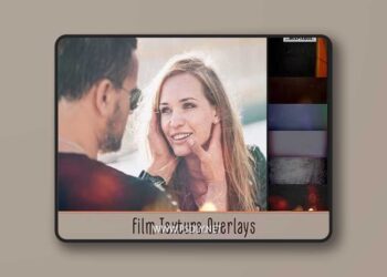 Film Texture Overlays for Photoshop