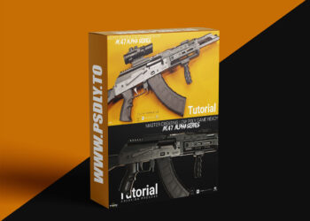Flippednormals - Master Creating Low Poly AK 47 Alpha in Blender and Substance 3D Painter | Fully Narrated |