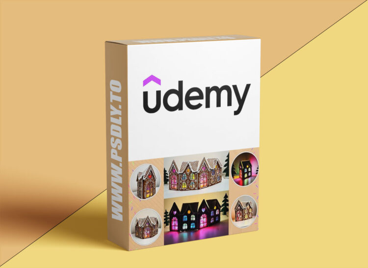Udemy – Gingerbread House Lamp Transformer – Papier-Mache DIY Course 1 Gingerbread House Lamp Transformer – Papier-Mache DIY Course