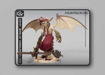 Gray World Corporation – Ivy – The Deadlock – 3D Print Model STL