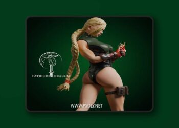 Hearun – Cammy Street fighter – Classic – 3D Print Model STL