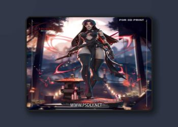 Hybris Studio – Marvel Rivals – Psylocke – 3D Print Model STL