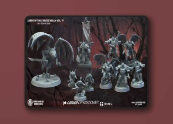 Immaterium God Miniatures – Lords of the Cursed Realm Vol. IV – 3D Print Model