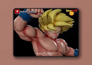 Lucas Perez – Goku SSJ – 3D Print Model