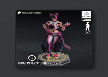 Lucas Perez – Juri – Street Fighter – 3D Print Model STL