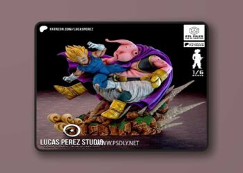 Lucas Perez – Majin Vegeta vs Buu – 3D Print Model STL