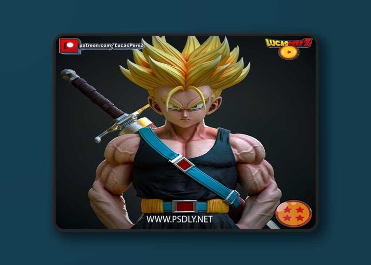 Lucas Perez – Trunks Z Warriors – 3D Print Model 1 Lucas Perez – Trunks Z Warriors – 3D Print Model
