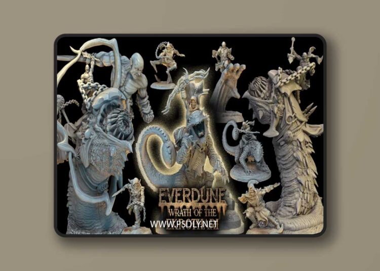 Mammoth Factory – Everdune – Wrath of the Ekrothari – 3D Print Model 1 Mammoth Factory – Everdune – Wrath of the Ekrothari – 3D Print Model