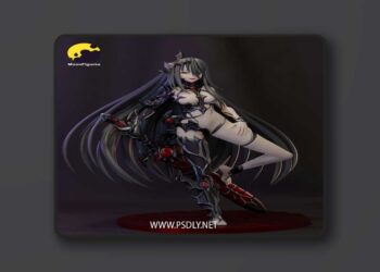 MoonFigures – Crused Sword – 3D Print Model STL