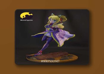 MoonFigures – Yukikaze Panettone – 3D Print Model STL