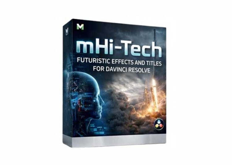 MotionVFX - mHi-Tech Futuristic Effects and Titles for DaVinci Resolve 1 MotionVFX mHi Tech Futuristic Effects and Titles for DaVinci Resolve