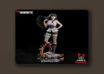 MyAnimate – Hinata Naruto – 3D Print Model STL