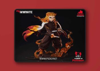 MyAnimate – Rengoku DemonSlayer – 3D Print Model STL