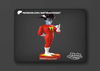 Naty Ramos Art – Freakazoid – 3D Print Model STL