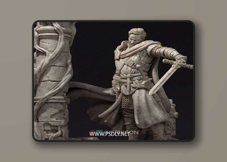 Nerikson – Bedivere – The Tragedy of Loyalty – 3D Print Model STL 1 Nerikson – Bedivere – The Tragedy of Loyalty – 3D Print Model STL
