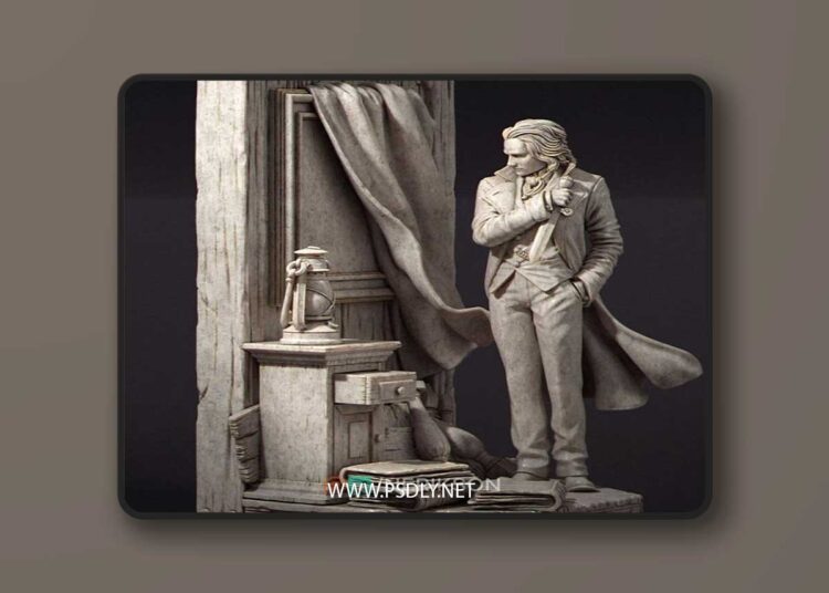 Nerikson – Dorian Gray – The Tragedy of the Self – 3D Print Model STL 1 Nerikson – Dorian Gray – The Tragedy of the Self – 3D Print Model STL