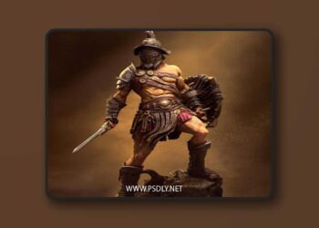 Nerikson – Gladiator Swordsman – 3D Print Model STL