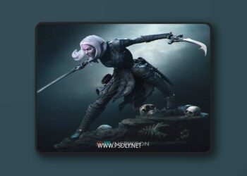 Nerikson – Lierin The Drow Fighter – 3D Print Model STL