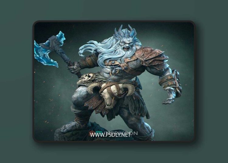 Nerikson – The Stone Giant – 3D Print Model STL 1 Nerikson – The Stone Giant – 3D Print Model STL