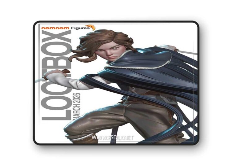 NomNom – Vin – Mistborn – 3D Print Model 1 NomNom – Vin – Mistborn – 3D Print Model