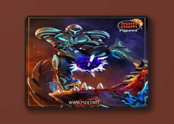 Nomnom Figures – Dark Samus – Metroid Prime – 3D Print Model STL
