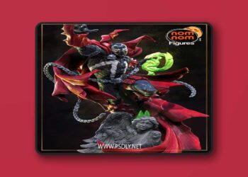 Nomnom Figures – Spawn – Spawn comics – 3D Print Model STL