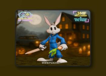 Nostalgic – Bugs Bunny x Michael Myers – 3D Print Model
