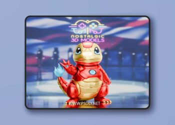 Nostalgic – Charmander x Ironman – 3D Print Model