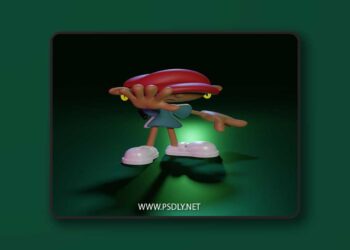Number Five KND – The Neighborhood Kids – 3D Print Model STL