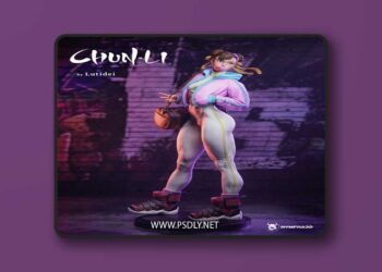Nympha – Chun Li – Street Fighter – 3D Print Model STL