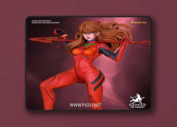 OXO3D Figures – Asuka – 3D Print Model STL