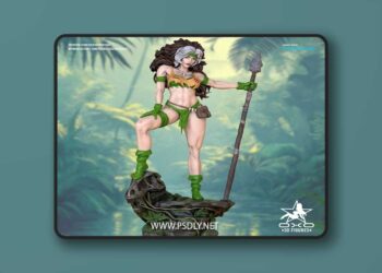 OXO3D Figures – Savage Rogue – 3D Print Model STL