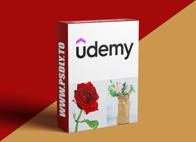 Udemy – Oil Painting Flowers : Paint a Rose and a Bouquet 1 Oil Painting Flowers : Paint a Rose and a Bouquet