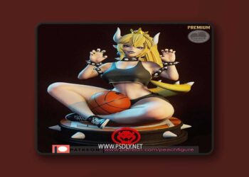 Peach Figure – Bowsette – 3D Print Model STL