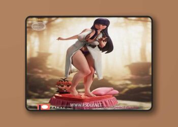 Peach Figure – Fern – 3D Print Model STL