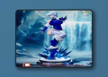 Peach Figure – Killer Frost – 3D Print Model STL