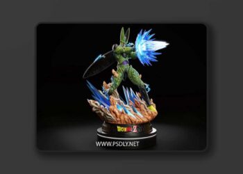 Perfect Cell Kamehameha – 3D Print Model
