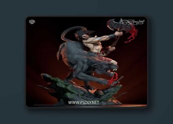 PolyMind Studio – Slaine – 3D Print Model STL
