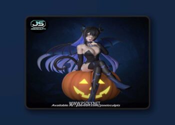 Remy Sculpts – Nerissa Halloween – 3D Print Model STL