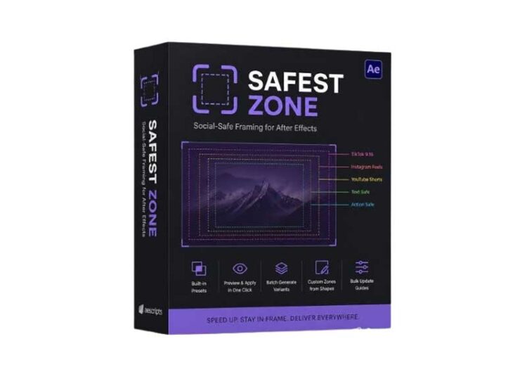 Aescripts - Safest Zone v1.0.5 1 Safest Zone v1.0