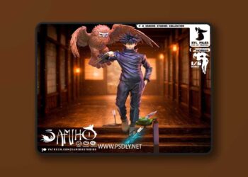 Samiho Studios – Megumi Fushiguro – 3D Print Model STL