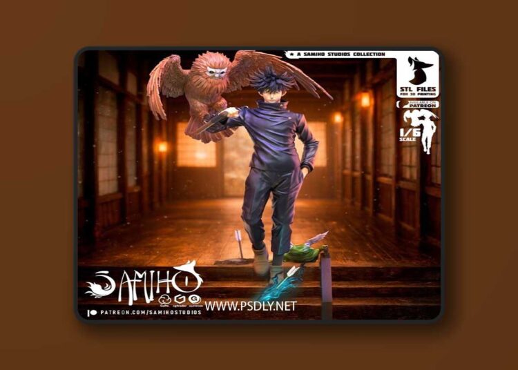 Samiho Studios – Megumi Fushiguro – 3D Print Model STL 1 Samiho Studios – Megumi Fushiguro – 3D Print Model STL
