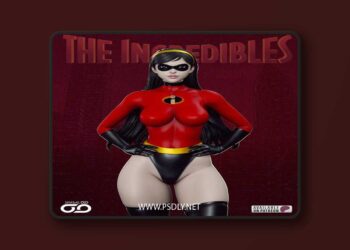 Shadaloo Studios – Violet Parr – 3D Print Model STL 1